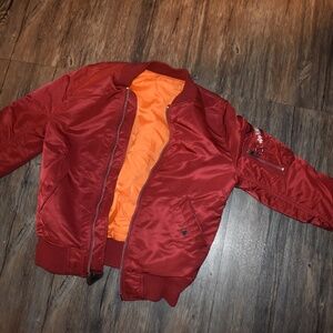Alpha Industries Reversible Bomber Jacket